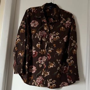 Women’s chaps button up blouse, size 2X